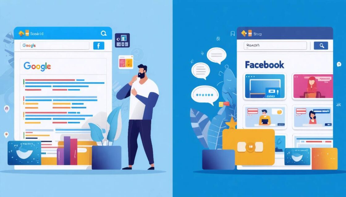 google ads vs facebook ads