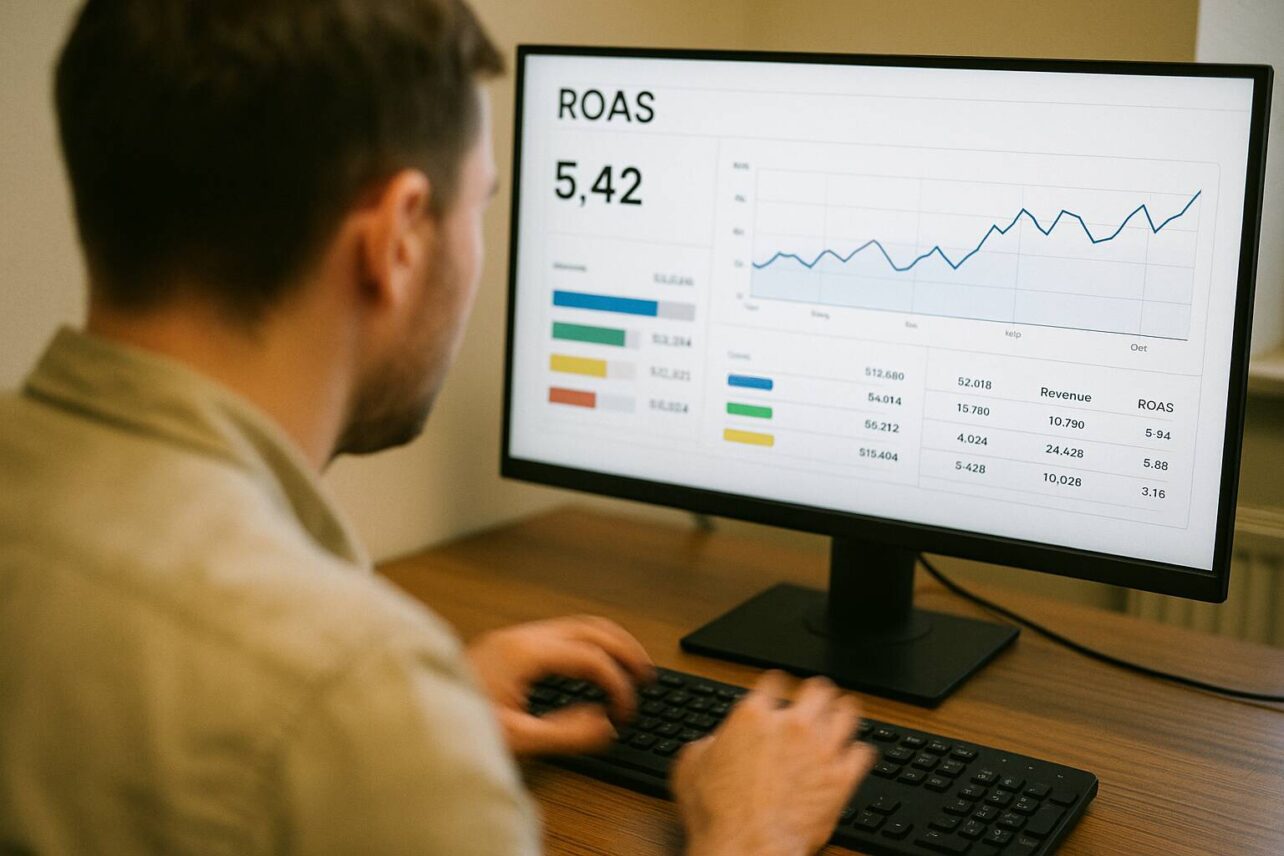 Lär dig allt om ROAS (Return On Ad Spend), hur det beräknas och optimeras för bättre resultat i din digitala marknadsföring.