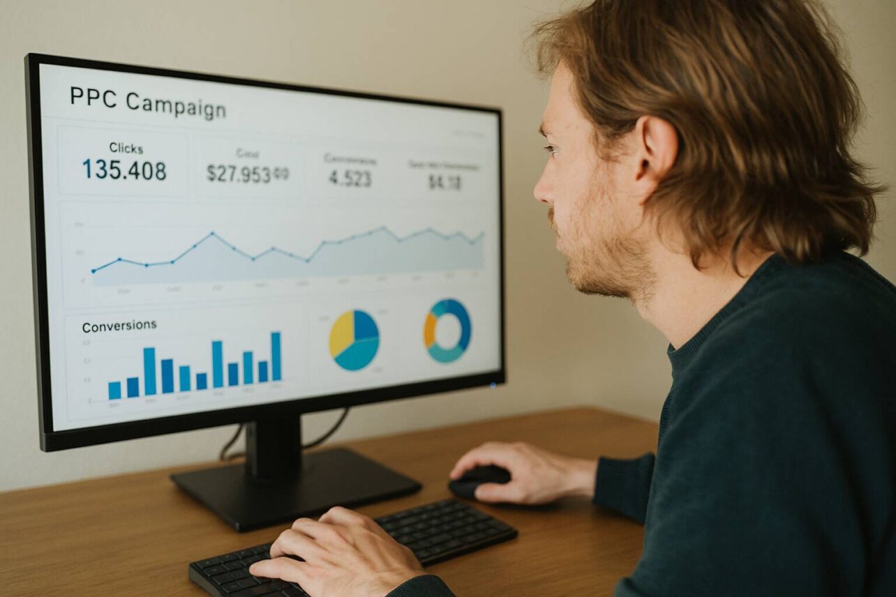 Maximera din ROI med avancerade PPC-strategier. Lär dig AI-optimering, plattformsjämförelser och framtidstrender för effektiv digital annonsering.