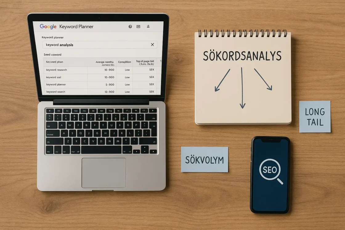 Sökordsanalys: Komplett Guide för att Boosta Din SEO 20252025-10-29T01:38:57.775Z